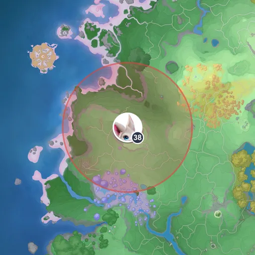 Approximate spawn area of Eko on the Breezy Plains map