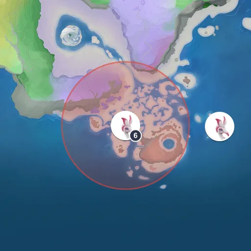 Approximate spawn area of Erlath on the Breezy Plains map