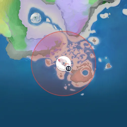 Approximate spawn area of Fahloo on the Breezy Plains map