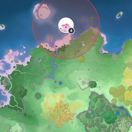 Approximate spawn area of Sheldon on the Breezy Plains map